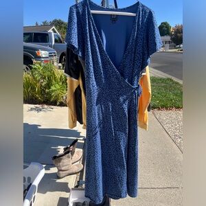 Gap wrap around dress